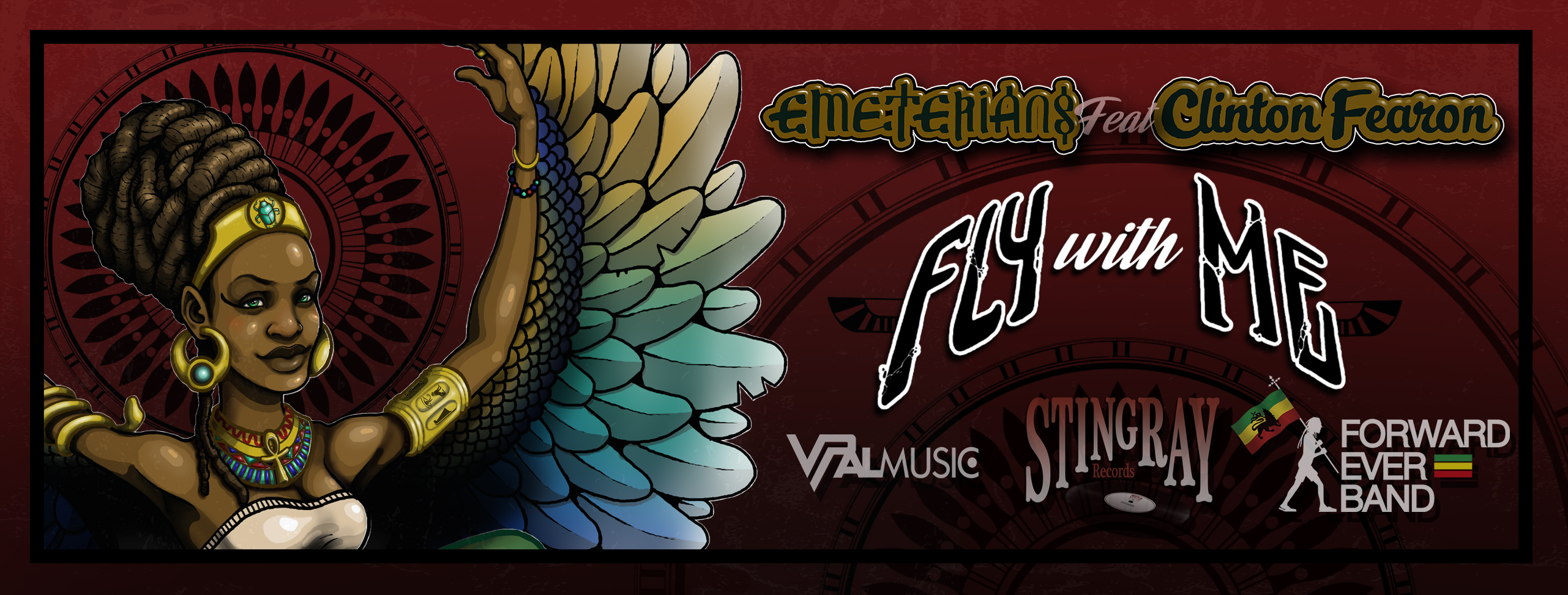 EMETERIANS ft CLINTON FEARON Fly With Me (Banner)
